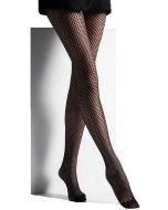 Veneziana Clara Fishnet Black Tights