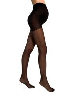 Veneziana Mamma Donna 20 Denier Sheer Maternity Black Tights