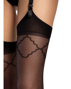 Fiore Sogno 20 Denier Patterned Stockings