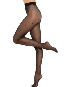 Gatta Silver Party Glossy Star Pattern Tights