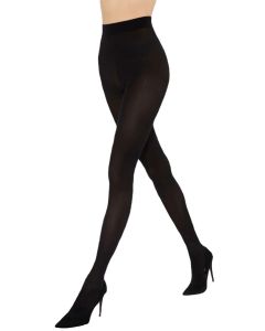 Gatta Rosalia 40 Denier Opaque Matte Black Tights