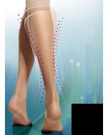 Gatta Medicare 140 Den Compression Knee High Socks for Varicose Veins Treatment