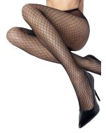 Marylin Charly Seamless Fishnet Tights