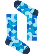 Funky Bright Coloured Blue Socks
