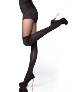 Fiore Miguela 40 Denier Mock Over The Knee Tights