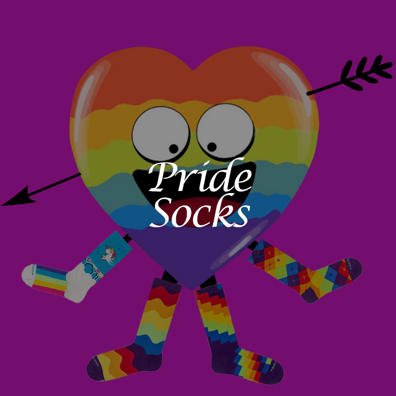 TakaPara Pride Rainbow Colour Patterned Socks